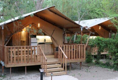 Tente de luxe camping Avignon